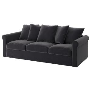 IKEA - funda para sofá de 3 plazas, Djuparp gris oscuro Dju…