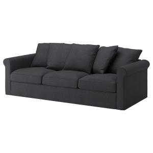 IKEA - funda para sofá de 3 plazas, Sporda gris oscuro Spor…
