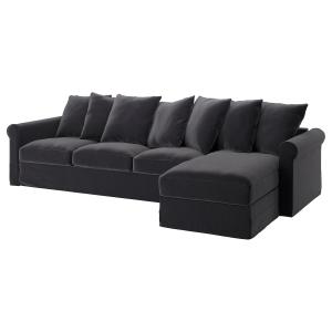 IKEA - funda para sofá de 4 plazas,  chaiselongueDjuparp gr…