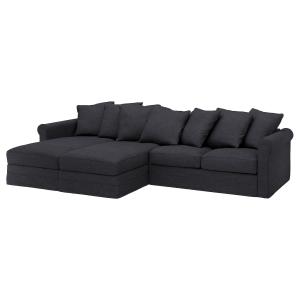 IKEA - funda para sofá de 4 plazas, con chaiselonguesHillar…