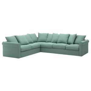 IKEA - funda para sofá 5 plazas esquina, Ljungen verde clar…