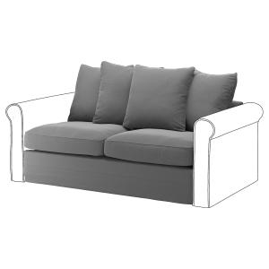 IKEA - Funda sofá cama 2 Ljungen gris