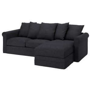 IKEA - funda sofá cama 3,  chaiselongueHillared antracita  …