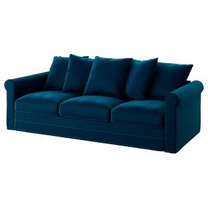 IKEA - Funda sofá cama 3 Djuparp azul verdoso oscuro