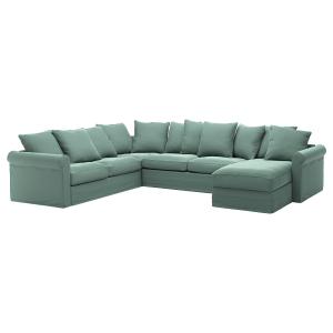 IKEA - funda sofá cama esquina 5  chaisel, Ljungen verde cl…