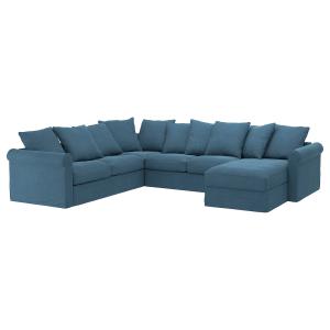 IKEA - funda sofá cama esquina 5,  chaiselongueTallmyra azu…