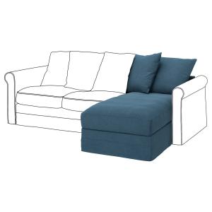 IKEA - módulo de chaiselongue, Tallmyra azul Tallmyra azul