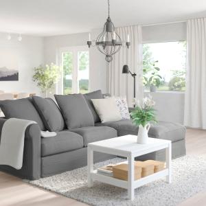 IKEA - sofá 3 plazas con chaiselongue, Ljungen gris Ljungen…