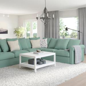 IKEA - sofá 5 plazas esquina, Ljungen verde claro Ljungen v…