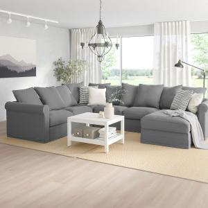 IKEA - sofá esquina 5 chaiselongue, Ljungen gris Ljungen gr…