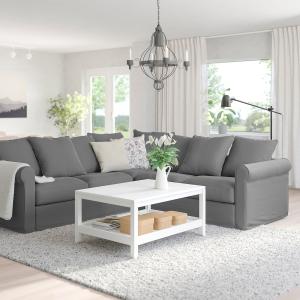 IKEA - sofá rinconera de 4 plazas, Ljungen gris Ljungen gri…