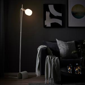IKEA - TRÅDFRI lámpara pie  bomb, blancointeligente espectr…