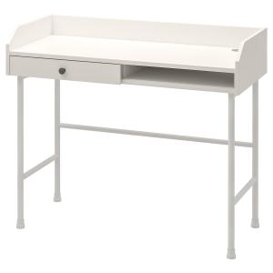IKEA - escritorio, blanco, 100x45 cm blanco