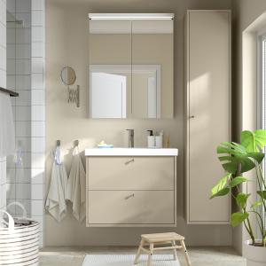 IKEA - armario lavabo con cajones, beige, 80x48x63 cm beige…