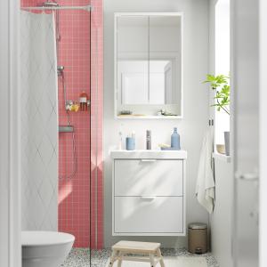 IKEA - armario lavabo con cajones, blanco, 60x48x63 cm blan…