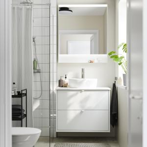 IKEA - TÖRNVIKEN mueble cajoneslavabogrifo, blancoblanco ef…