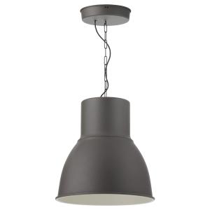 IKEA - lámpara de techo, gris oscuro, 47 cm gris oscuro 47…