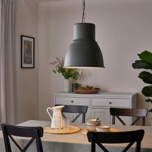 IKEA - lámpara de techo, gris oscuro, 38 cm gris oscuro 38…
