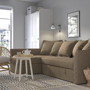 IKEA - sofá cama esquina, Kilanda marrón grisáceo - Hemos b…