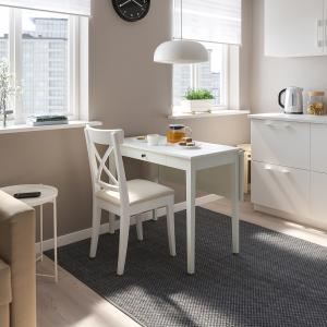 IKEA - INGOLF mesa con 1 silla, blancoHallarp beige - Hemos…