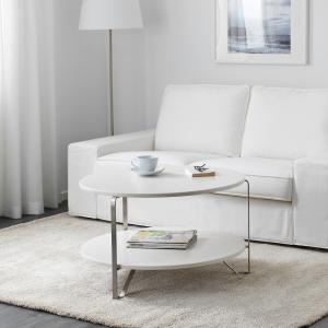 IKEA - mesa de centro, blanco, 80 cm blanco