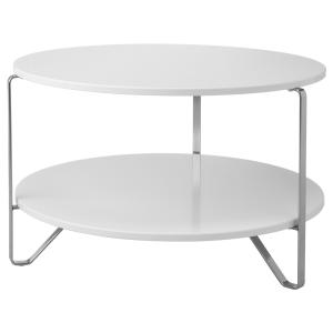 IKEA - mesa de centro, blanco, 80 cm blanco
