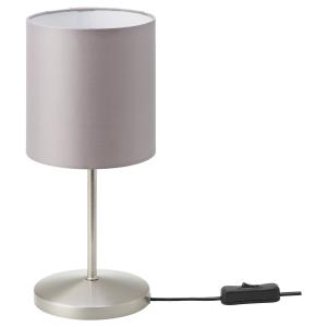 IKEA - Lámpara de mesa, gris gris