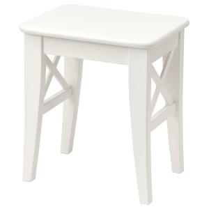 IKEA - Taburete, blanco blanco
