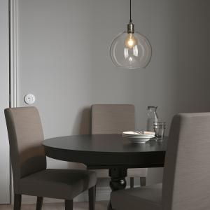 IKEA - Pantalla para lámpara de techo, vidrio incoloro vidr…