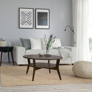 IKEA - mesa de centro, marrón oscuro chapa de roble teñida,…