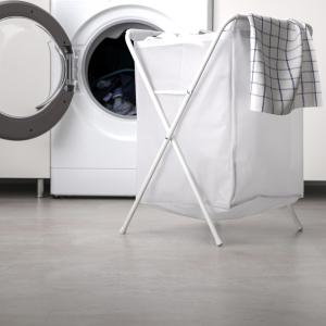 IKEA - Bolsa de ropa con soporte, blanco, 50 l blanco