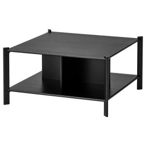 IKEA - mesa de centro, negro, 80x80 cm negro