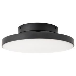 IKEA - lámpara techo LED, matenegro, 36 cm mate/negro