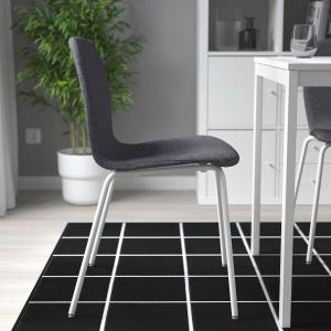 IKEA - silla, Gunnared grisSefast blanco Gunnared gris/Sefa…