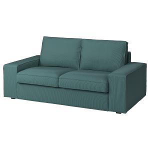 IKEA - funda para sofá de 2 plazas, Kelinge gris turquesa K…