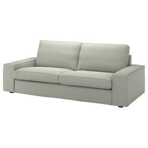 IKEA - funda para sofá de 3 plazas, Gunnared verde claro Gu…