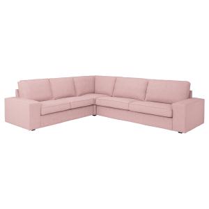 IKEA - sofá 5 plazas esquina, Gunnared marrón rosa claro -…