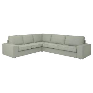 IKEA - sofá 5 plazas esquina, Gunnared verde claro - Hemos…