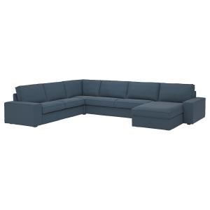 IKEA - sofá6 esq  chaiselongue, Gunnared azul - Hemos bajad…