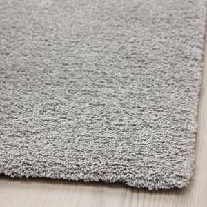 IKEA - alfombra, pelo corto, gris claro, 200x300 cm gris cl…