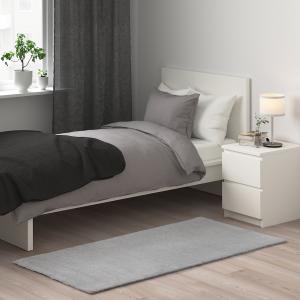IKEA - alfombra, pelo corto, gris claro, 80x150 cm gris cla…