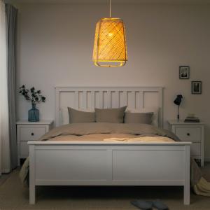 IKEA - Lámpara colgante de techo, bambú bambú/a mano