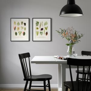 IKEA - marco con póster, collage de hojas, 40x50 cm collage…