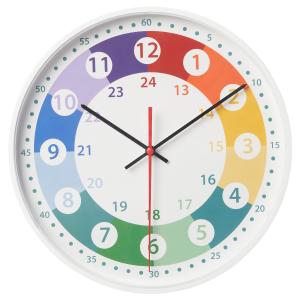 IKEA - reloj de pared, multicolor, 28 cm multicolor