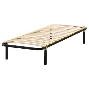 IKEA - base cama&4 patas, negro, 90x190 cm negro 90x190 cm