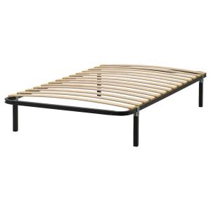 IKEA - base cama&4 patas, negro, 105x190 cm negro 105x190 cm