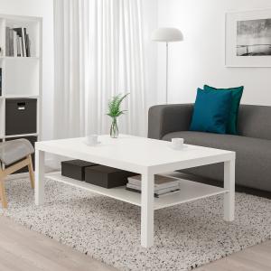 IKEA - Mesa de centro, blanco, 118x78 cm blanco