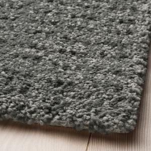 IKEA - alfombra, pelo corto, gris claro, 60x90 cm gris claro
