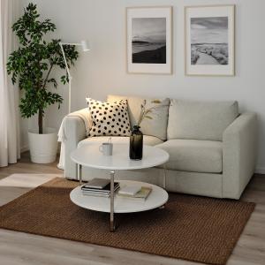 IKEA - alfombra, pelo corto, marrón claro, 133x195 cm marró…