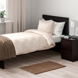 IKEA - alfombra, pelo corto, marrón claro, 60x90 cm marrón…